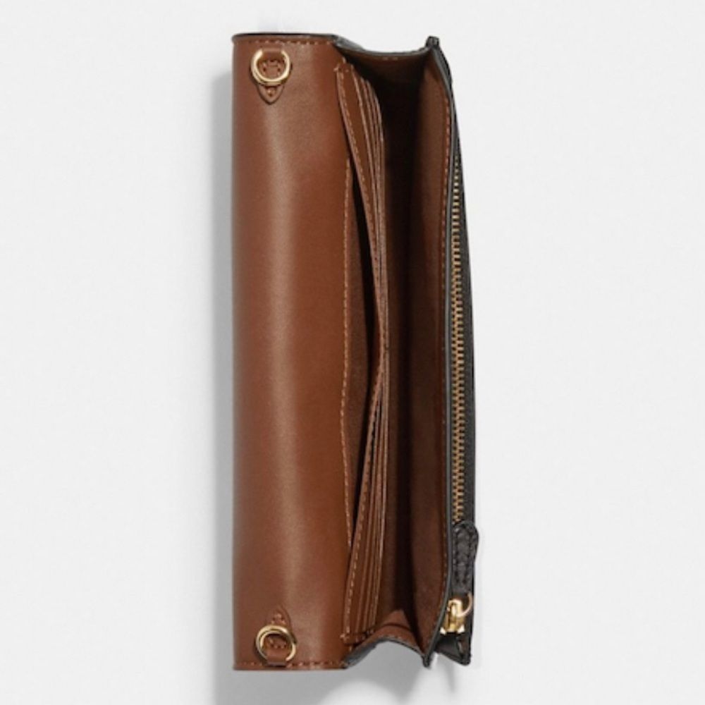 Anna Foldover Clutch Crossbody And Card Case Set - Picture 7 of 8